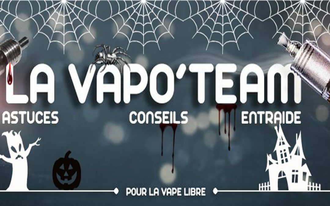 Vapotage sur le groupe Facebook Vapo'Team