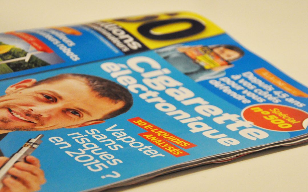 La cigarette électronique vue par 60 millions de consommateurs