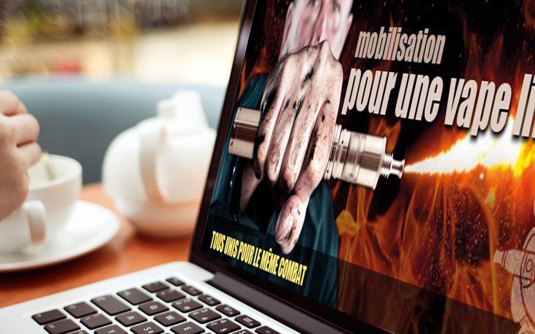 Groupe Facebook Légitime défense de notre santé avec la vape