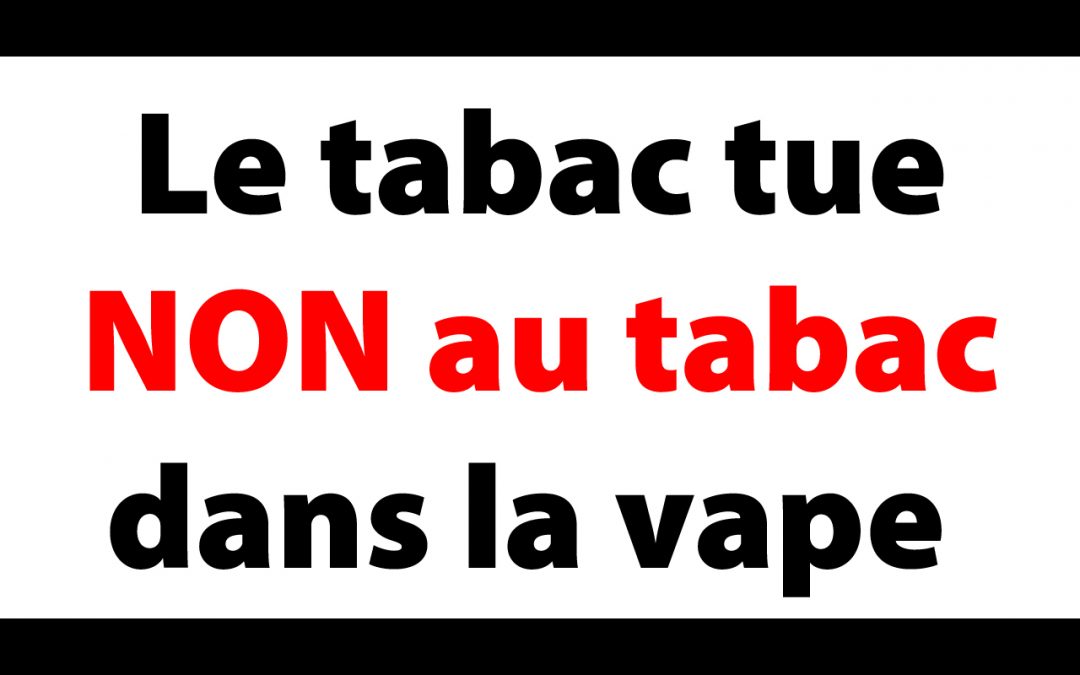 ne pas acheter une e-cigarette en bureau de tabac