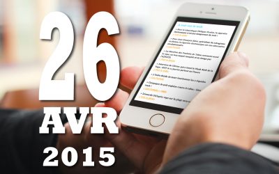 Vap&rsquo;News : 26 avril 2015