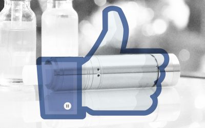 Un regard intéressant, les vapoteurs sur Facebook