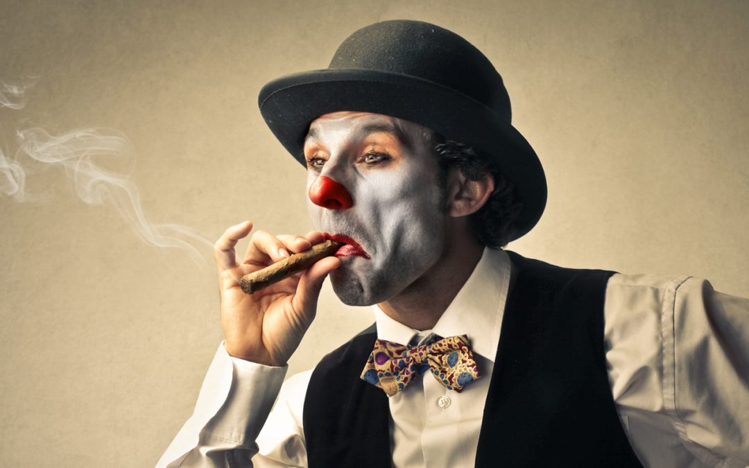 réglementation e-cigarette dirigée par des clowns