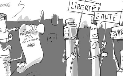 Cagnotte citoyenne : Mille messages pour la vape