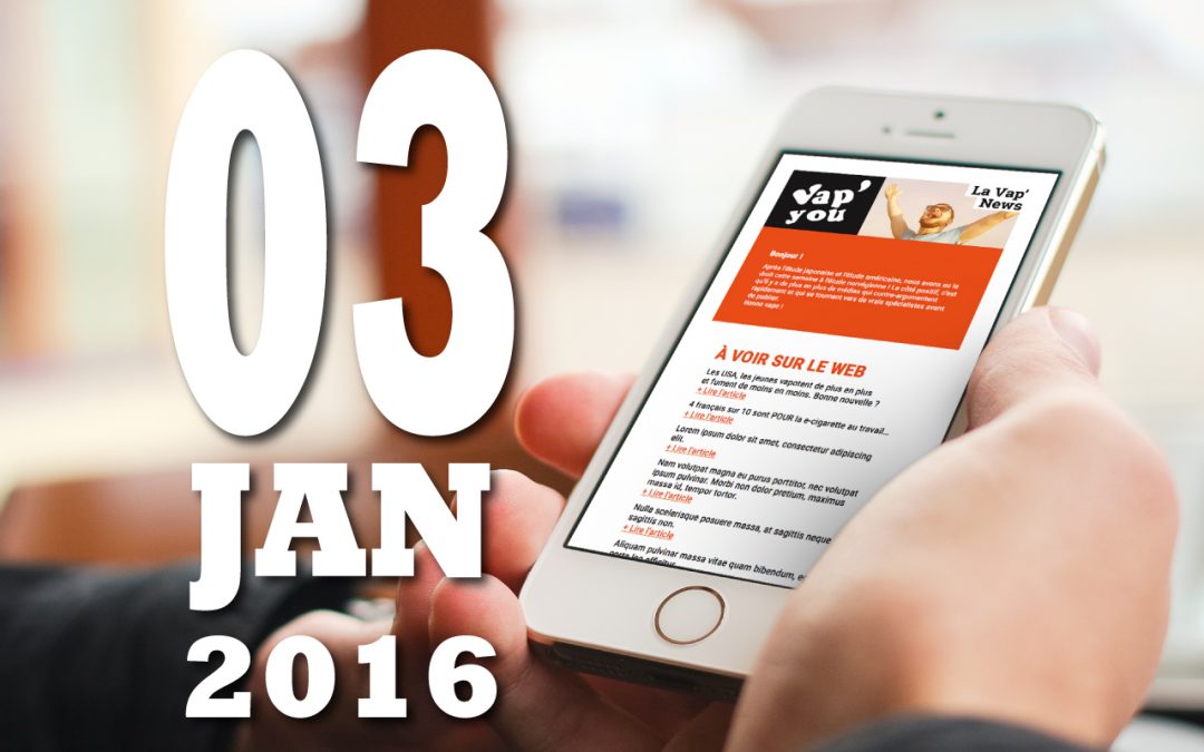 2015 vape, 2016 industrie du tabac