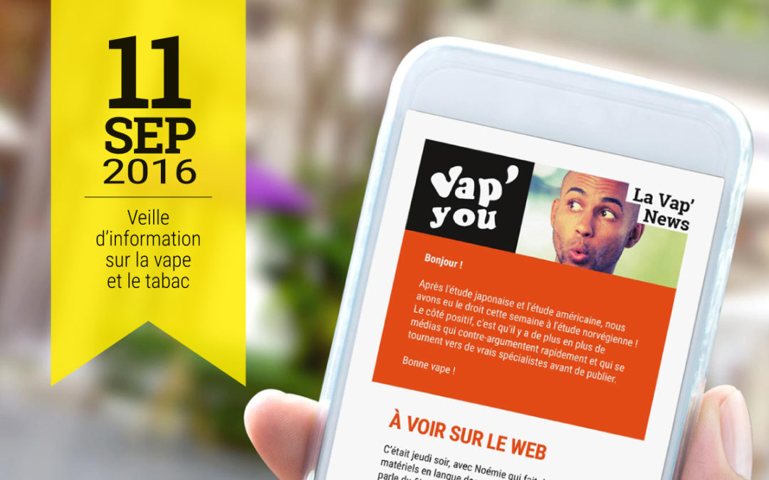 salons et films sur la vape en septembre