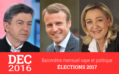 Élection 2017 : les trois grands outsiders pourraient-ils gagner des voix avec les vapoteurs ?