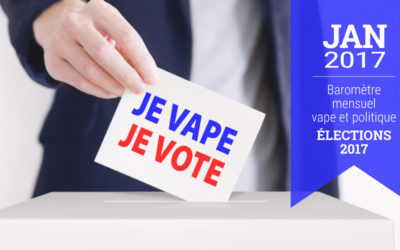 Baromètre vape et politique janvier 2017 : l’indifférence…