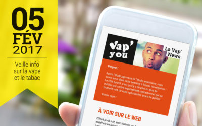 Vap&rsquo;News : 5 février 2017