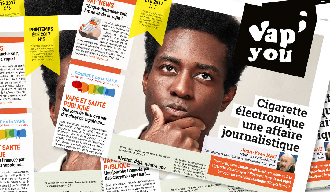 Magazine VAPYOU, lancement du numéro 5