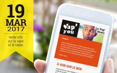 Vap’News : 19 mars 2017