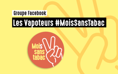 Les Vapoteurs #MoisSansTabac : un groupe géré par les citoyens