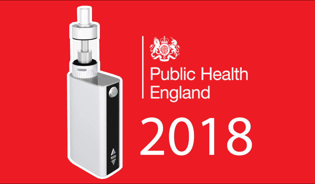 Public Health England, nouveau rapport 2018 sur la vape