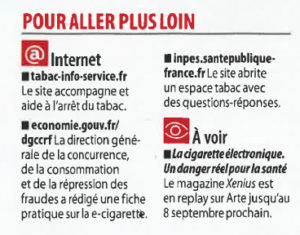 XENIUS, la cigarette électronique un danger réel pour la santé