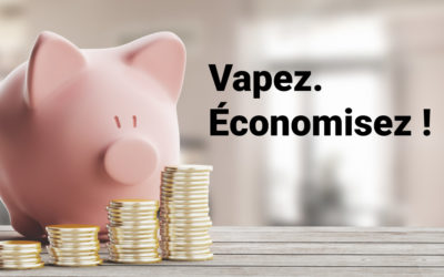 Sondage : plus de 80% des vapoteurs estiment que vaper coûte moins cher que fumer