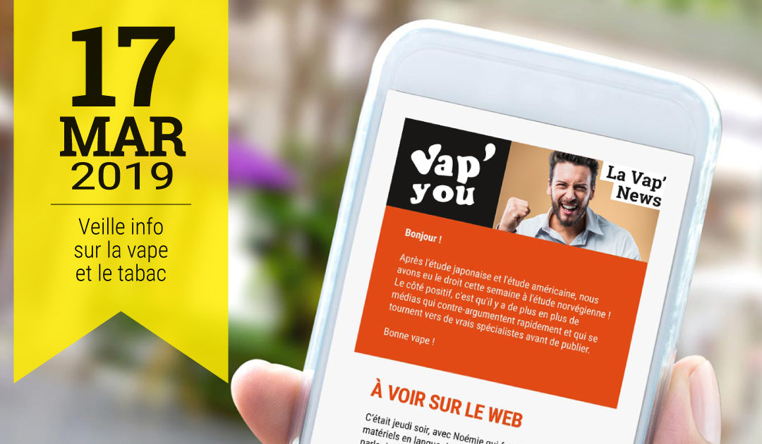 VapNews information et fake news sur la vape