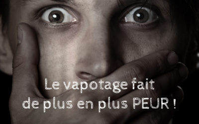 Peur et risques sur le vapotage : on vous ment, c’est prouvé.
