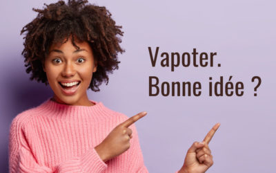 Avec la vape, vous ne quittez pas, vous remplacez !