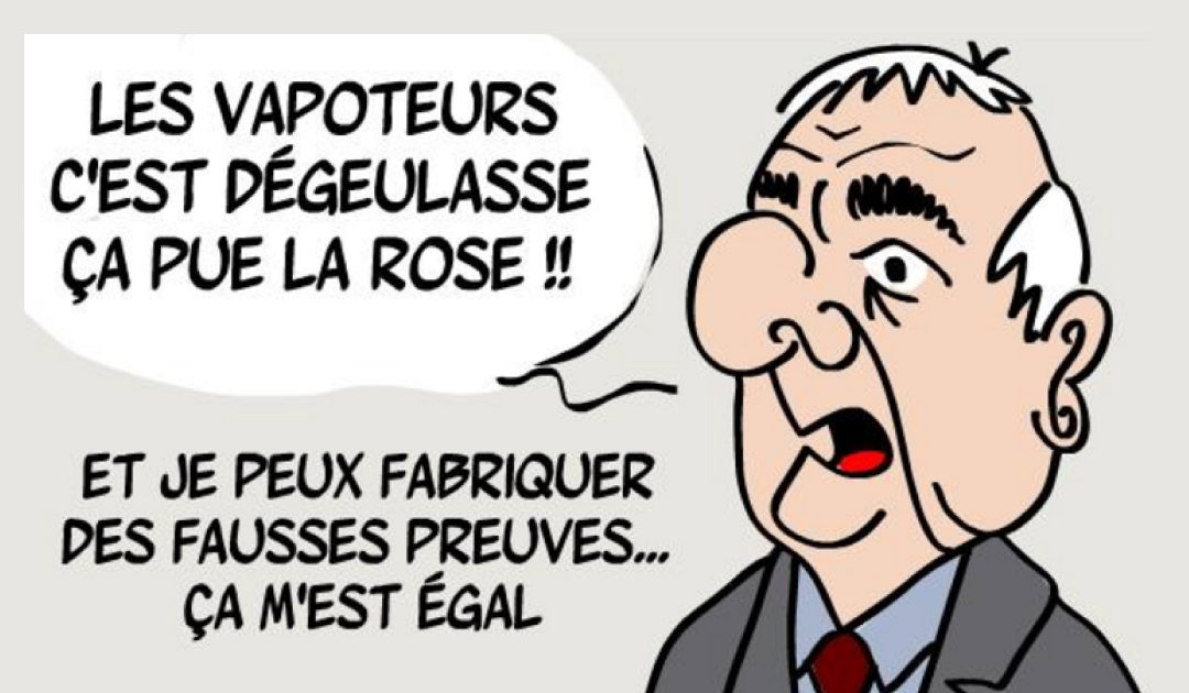 Gérard Audreau - Président Droits de non-fumeurs - Anti-vape