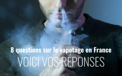 Résultats du questionnaire sur le vapotage en France