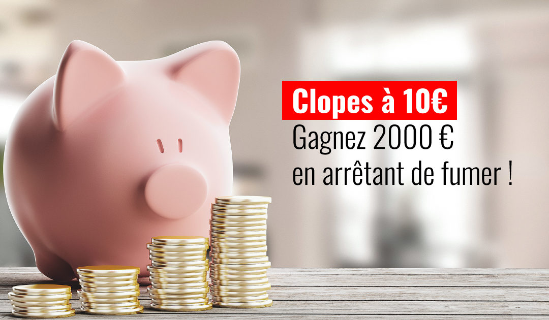 gagnez 2000 € en arrêtant de fumer