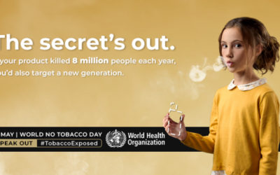 L&rsquo;OMS invente des enfants vapoteurs pour une campagne mondiale anti-vape