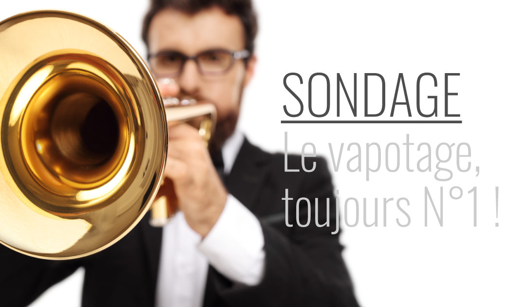 Sondage : le vapotage est toujours l'outil le plus populaire pour arrêter de fumer