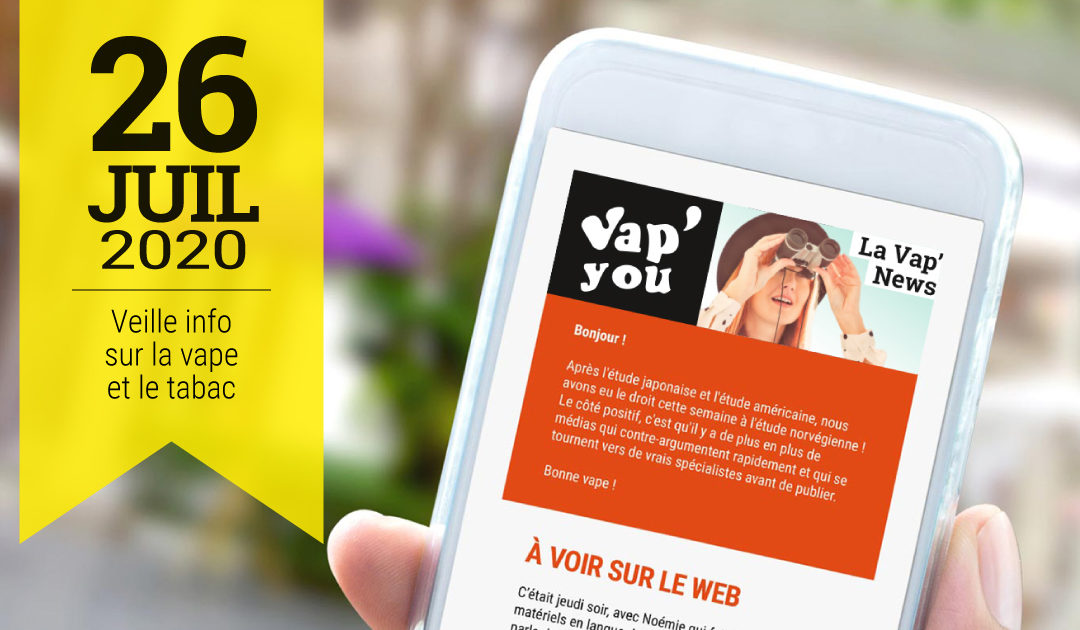 Vacances pour la vap'news