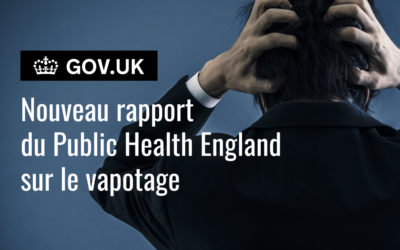 Lutte contre le tabagisme : le vapotage est plus efficace que les substituts nicotiniques