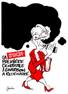 Charlie Hebdo vapotage et Elisabeth Borne