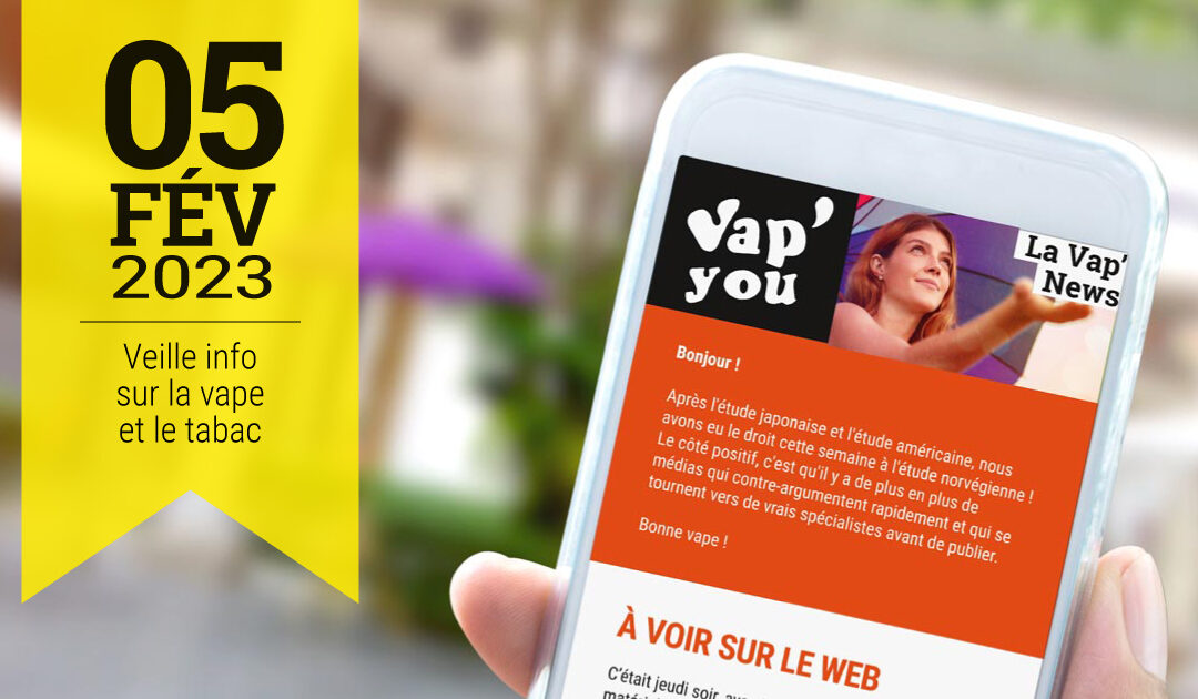 Info sur le vapotage en France