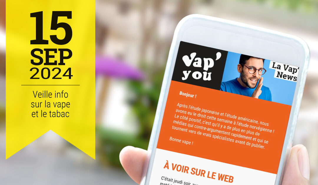 Vape bashing alors que le vapotage est l'un des meilleurs outils d'aide pour arrêter de fumer